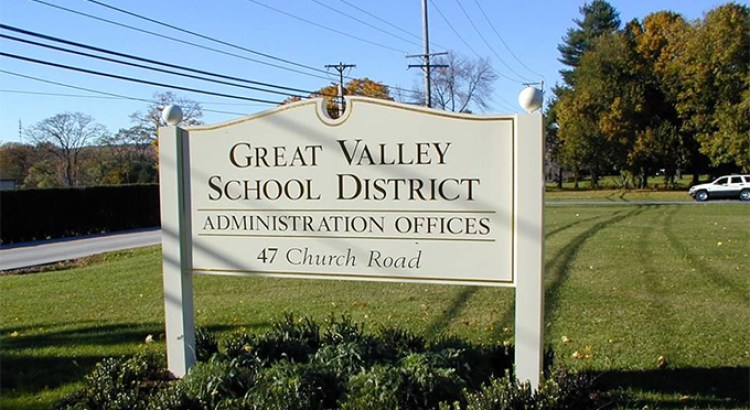 Great Valley School District Sign