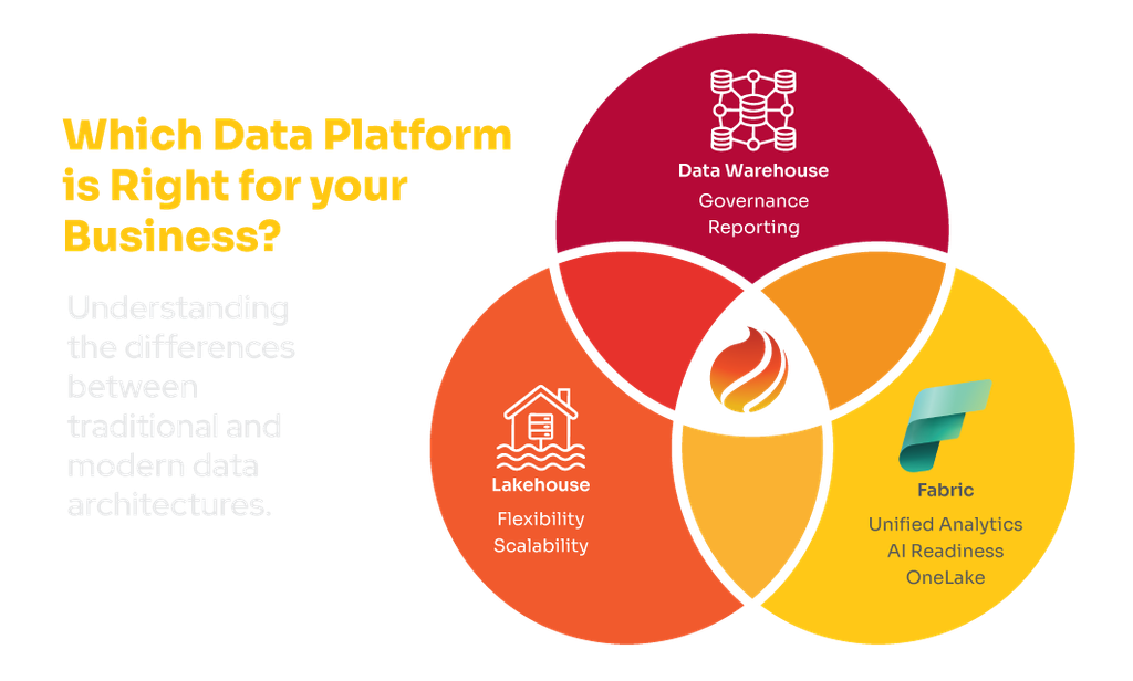 infographic showing the overlap of data platforms